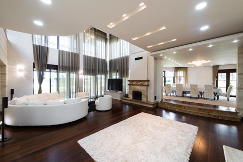 comfortable living room interior
